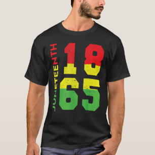 Camiseta Melanin Black Pride King June19th1865 African Amer