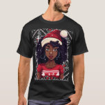 Camiseta Melanin Christmas Winter Black Girl Magic Sista<br><div class="desc">Melanin Christmas Winter Black Girl Magic Sista</div>