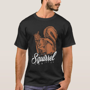 Camiseta Melanin Esquilo História Preta Mês BLOL Animais W