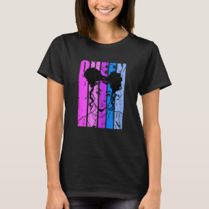 Camiseta Melanin Mulher Negra Empoderamento Preto Orgulho N