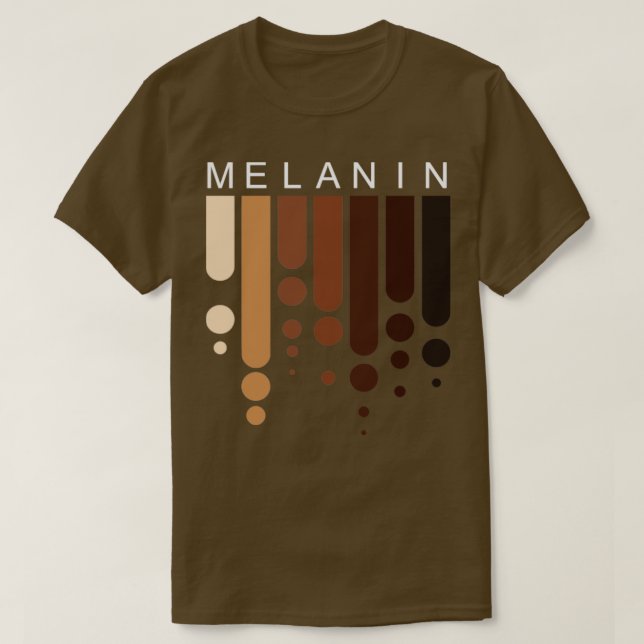 Camiseta Melanin Pride Black (Frente do Design)