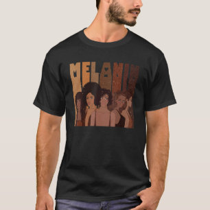 Camiseta Melanin Princess African American Girls Black Hist