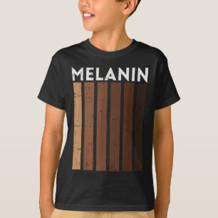 Camiseta Melanin Shades Black Lives História do Orgulho Afr