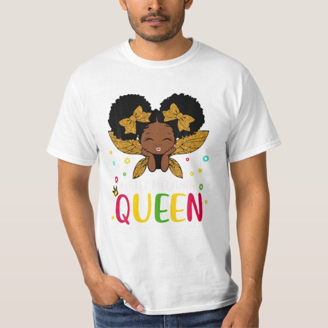 Camiseta Melanin T Shirt for Birday (Frente)