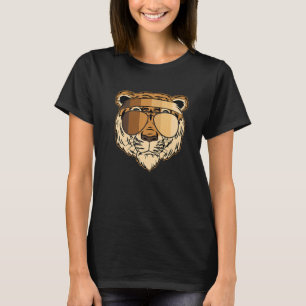 Camiseta Melanin Tiger Óculos escuros História negra Mês Le