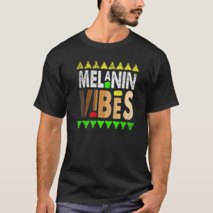 Camiseta Melanin Vibes Black History Month Legal BLM Africa