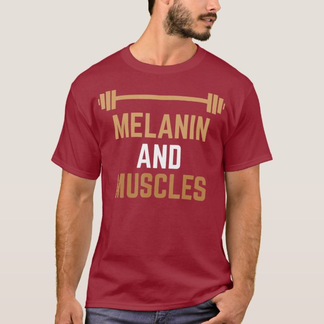 Camiseta Melanina e Músculos Malhação Negra (Frente)
