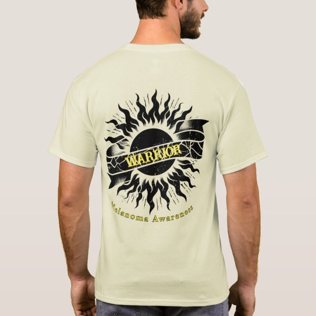 Camiseta Melanoma Warrior (Verso)
