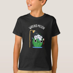 Camiseta Melão Águas Funny Melancia Pun Dark BG