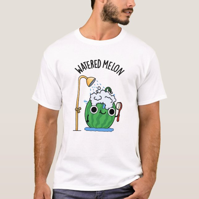 Camiseta Melão Águas, Funny Melmelon Pun (Frente)