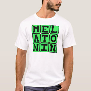 Camiseta Melatonina, auxílio ao sono