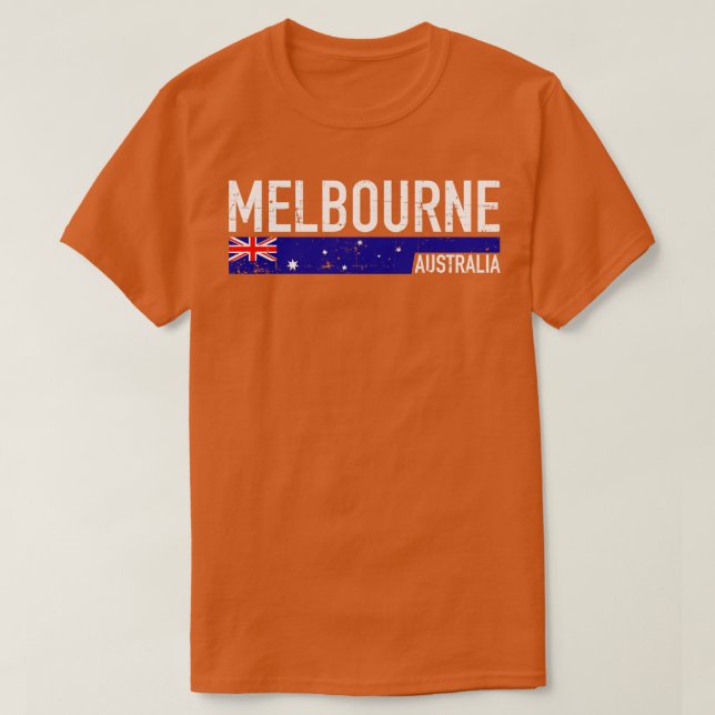 Camiseta Melbourne Austrália (Frente do Design)