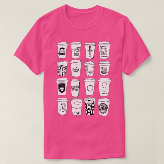 Camiseta Melbourne Coffee (Frente do Design)