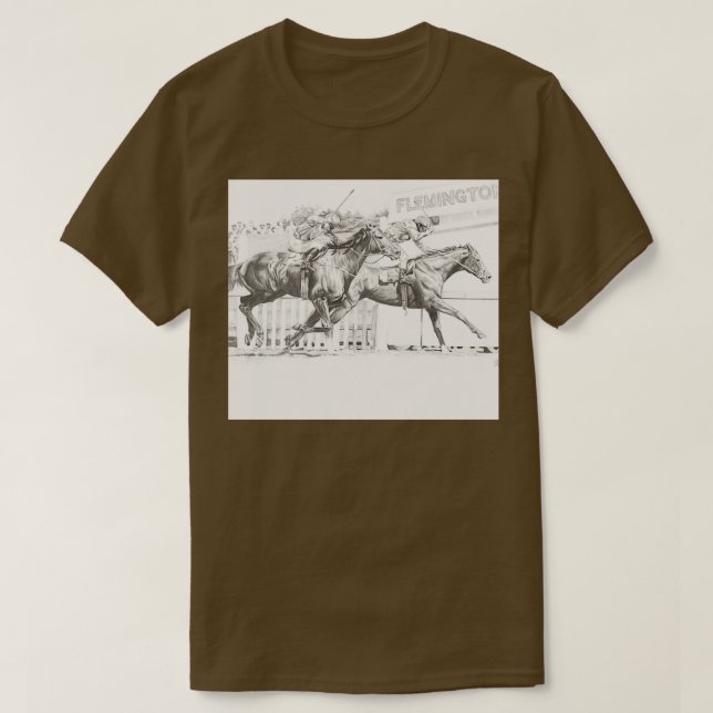 Camiseta Melbourne Cup (Frente do Design)