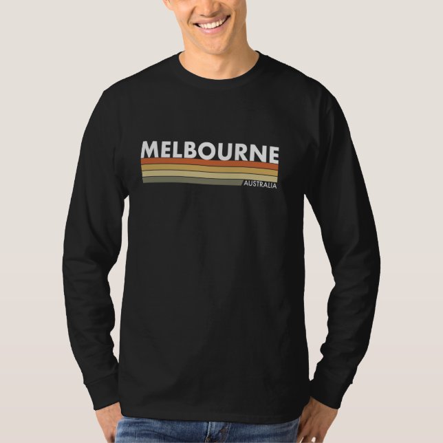 Camiseta Melbourne Retro Austrália (Frente)