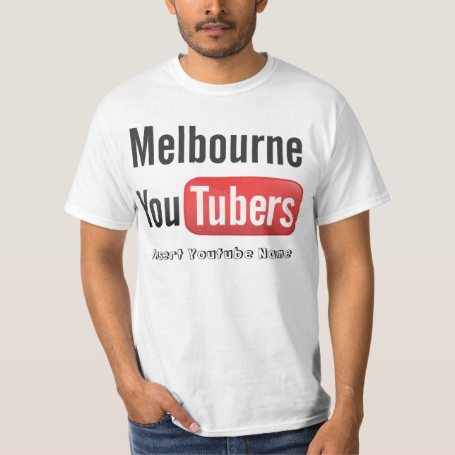 Camiseta Melbourne Youtubers (Frente)