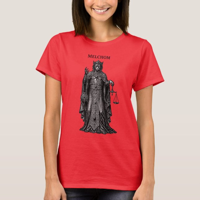 Camiseta Melchom Guardião da Bolsa e do Pacto (Frente)