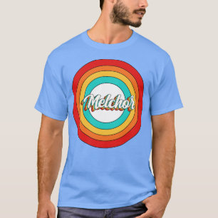 Camiseta Melchor Name Shirt Vintage Melchor Circle