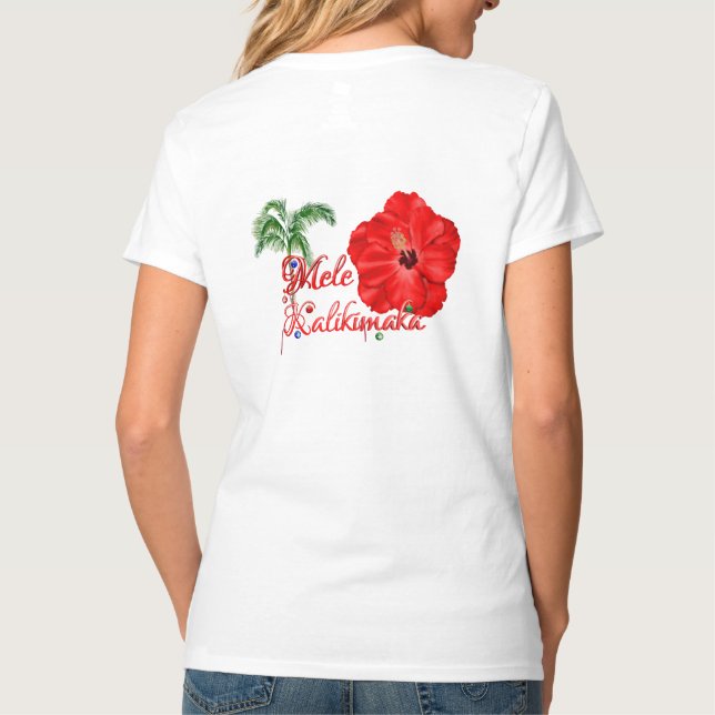 Camiseta Mele Kalikimaka (Verso)