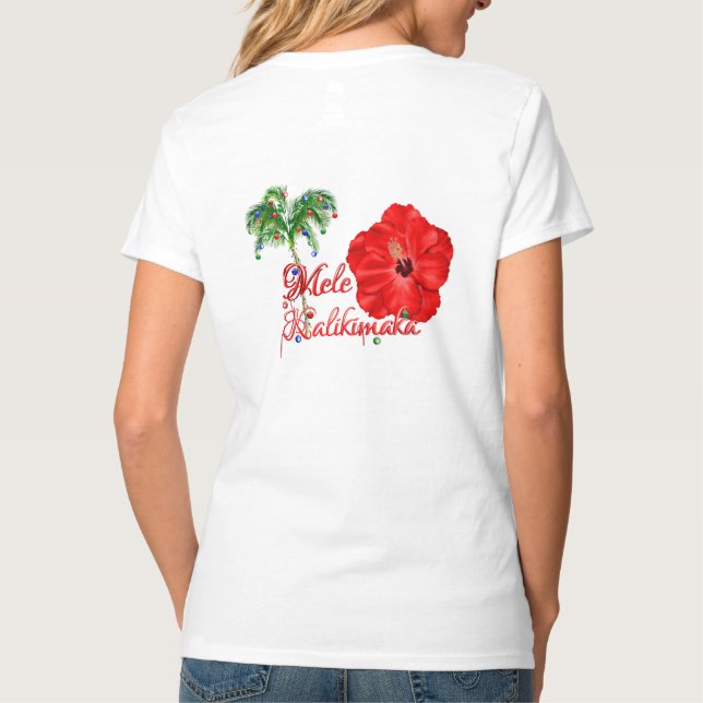 Camiseta Mele Kalikimaka (Verso)