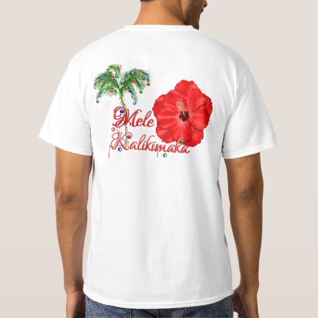Camiseta Mele Kalikimaka (Verso)