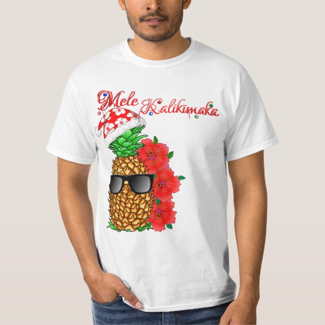 Camiseta Mele Kalikimaka (Frente)