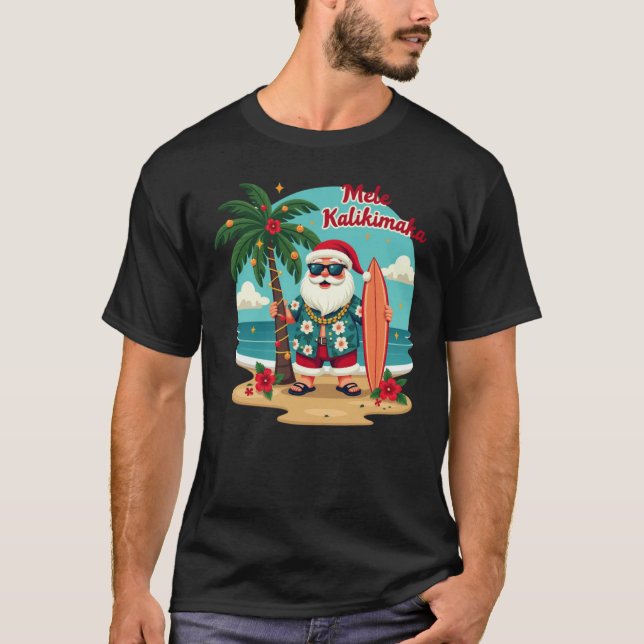 Camiseta Mele Kalikimaka (Frente)