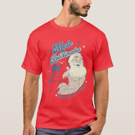 Camiseta Mele Kalikimaka Feliz Natal Estilo Havaiano