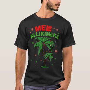 Camiseta Mele Kalikimaka Havaiana Palm-Light