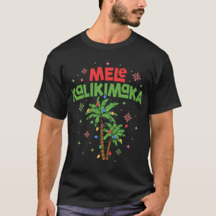 Camiseta Mele Kalikimaka Havaiana Palm-Light