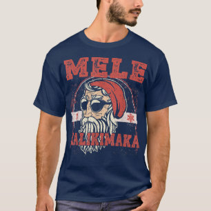 Camiseta Mele Kalikimaka Havaiano Feliz Natal Engraçado San