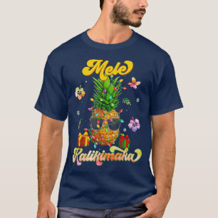 Camiseta Mele Kalikimaka Havaiano Feliz Natal Havaí