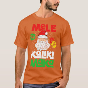 Camiseta Mele Kalikimaka Havaiano Feliz Natal Havaí