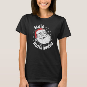 Camiseta Mele Kalikimaka Havaiano Papai Noel Havaí Natal Em