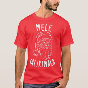 Camiseta Mele Kalikimaka Natal Havaiano San Xmas