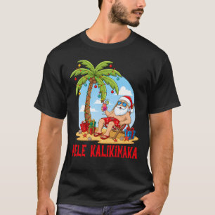 Camiseta Mele Kalikimaka Papai Noel Natal