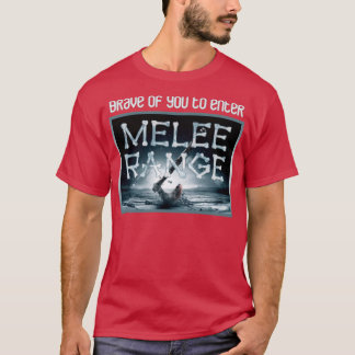 Camiseta Melee Range em Preto