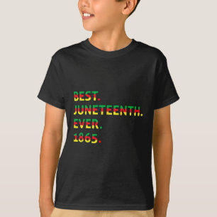 Camiseta Melhor 19 De Novembro De 1865 Afro-Americano F