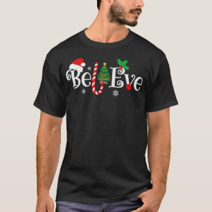 Camiseta MELHOR ACREDITAR NO NATAL PAJAMA CAMISTURA JÁ Xma