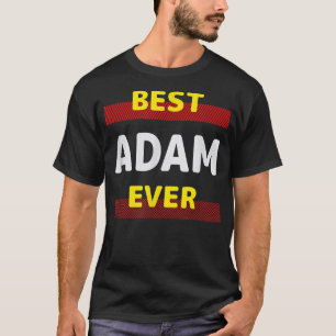 Camiseta Melhor Adão Nunca Nome Amigo Apelido Persona