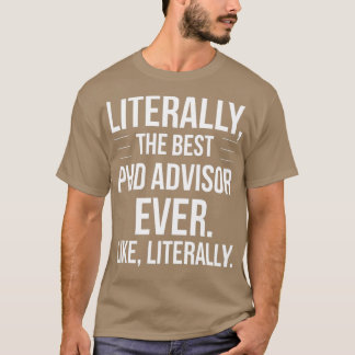 Camiseta Melhor Adjudicação De PhD De Apreciação Nunca Dota