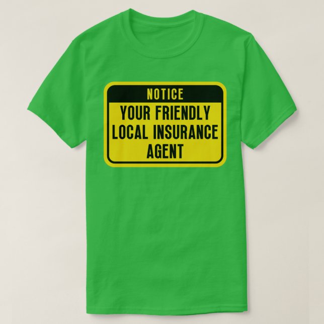 Camiseta Melhor agente de seguros 8 (Frente do Design)