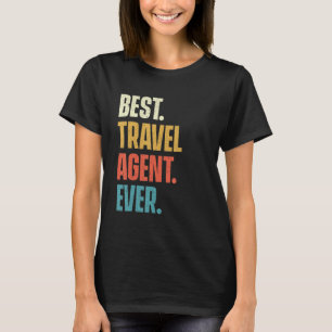 Camiseta Melhor agente de Viagem do Planejador consultor da