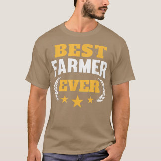 Camiseta Melhor Agricultor Já Engraçado