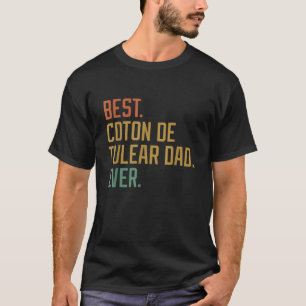 Camiseta Melhor Algodão de Tul em Pai Nunca Cachorro Raça P
