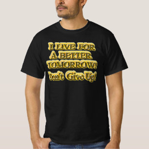 Camiseta "Melhor Amanhã" Design. Compre agora