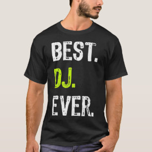 Camiseta Melhor amante de música de festa DJ Ever Premium