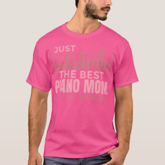 Camiseta Melhor amiga Piano Mãe