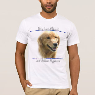 Camiseta Melhor amigo 2 do golden retriever
