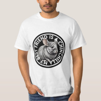 Camiseta Melhor Amigo Chinchilla